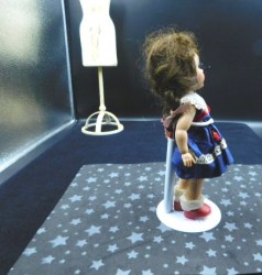 ginny st leg blue dress side